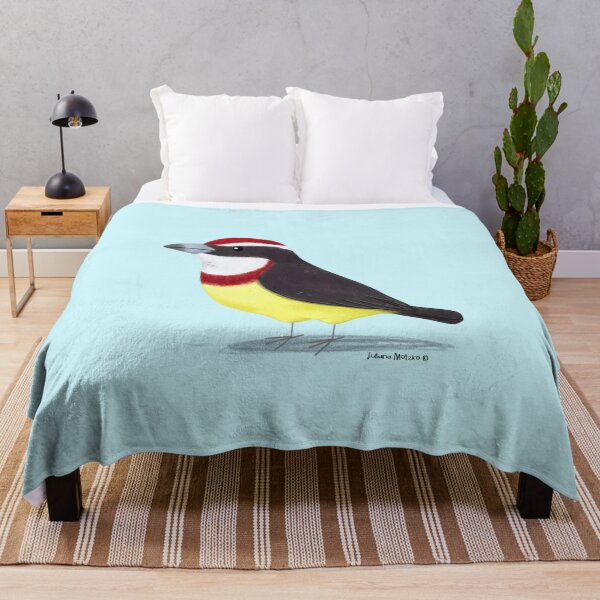 Item preview, Scarlet Banded Barbet Bird designed and sold by julianamotzko.
