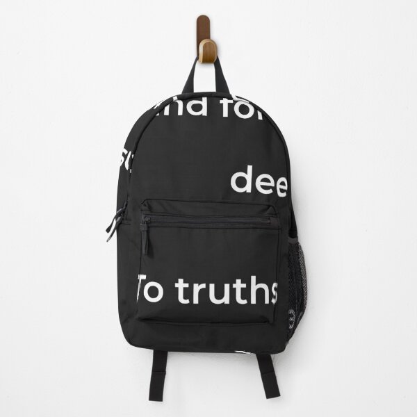 Item preview, “To truths translated and for true things deemed.” - print white designed and sold by ariksworld.