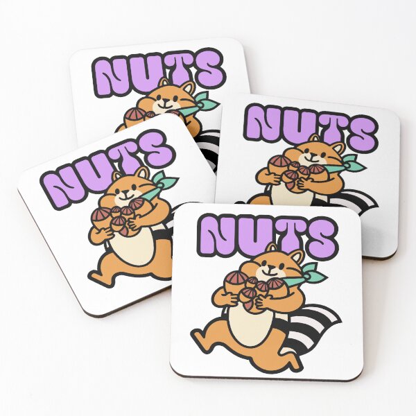 Item preview, Nuts - Chipmunk Hoarding Acorns designed and sold by BysonDesigns.