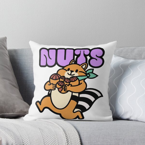 Item preview, Nuts - Chipmunk Hoarding Acorns designed and sold by BysonDesigns.