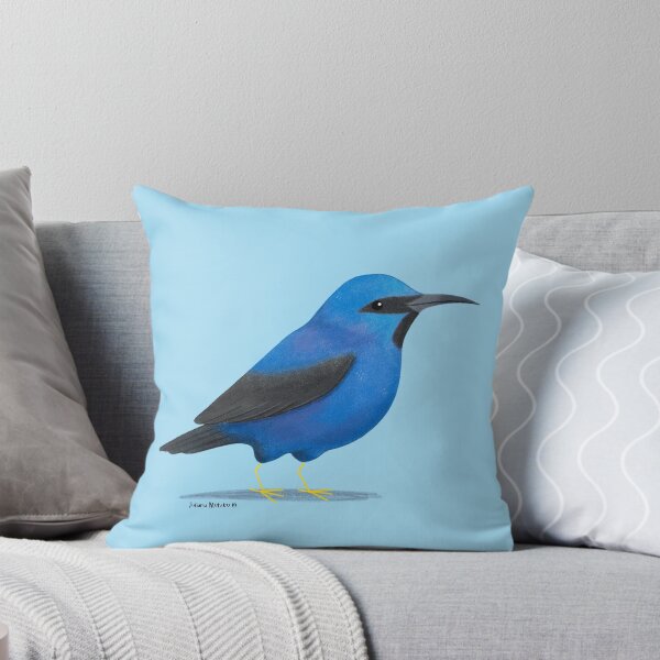 Item preview, Shining Honeycreeper Bird designed and sold by julianamotzko.