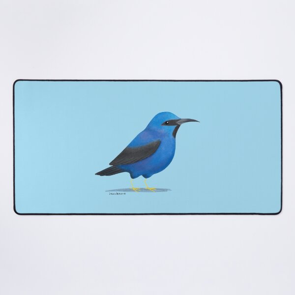 Item preview, Shining Honeycreeper Bird designed and sold by julianamotzko.