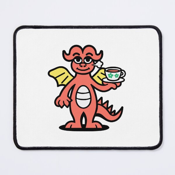 Item preview, Polite Dragon Having Tea designed and sold by BysonDesigns.