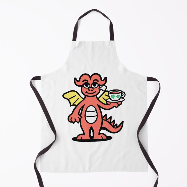 Item preview, Polite Dragon Having Tea designed and sold by BysonDesigns.