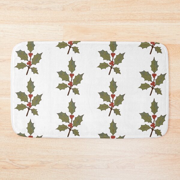 Item preview, Holly Leaves Red Berries Winter Botanicals designed and sold by sdcreations210.
