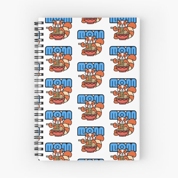 Item preview, Nom - Red Panda Eating Ramen designed and sold by BysonDesigns.