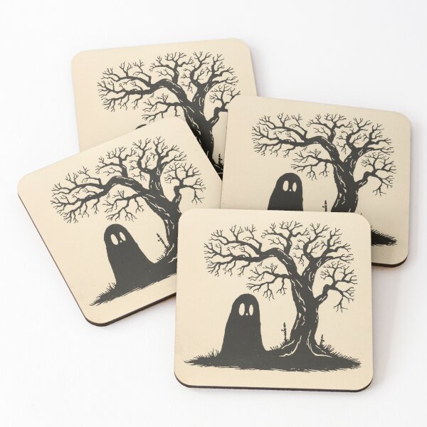 Item preview, Ghost under the tree designed and sold by DuliDoodles.