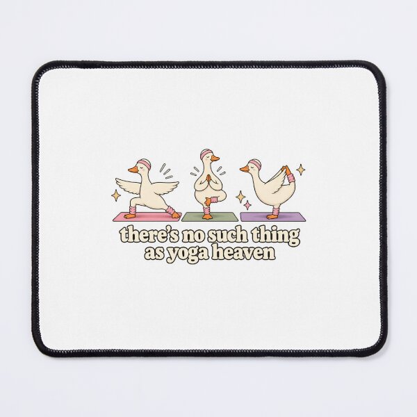 Item preview, There’s No Such Thing As Yoga Heaven Funny Goose Shirt designed and sold by LASTIQUE-dd.