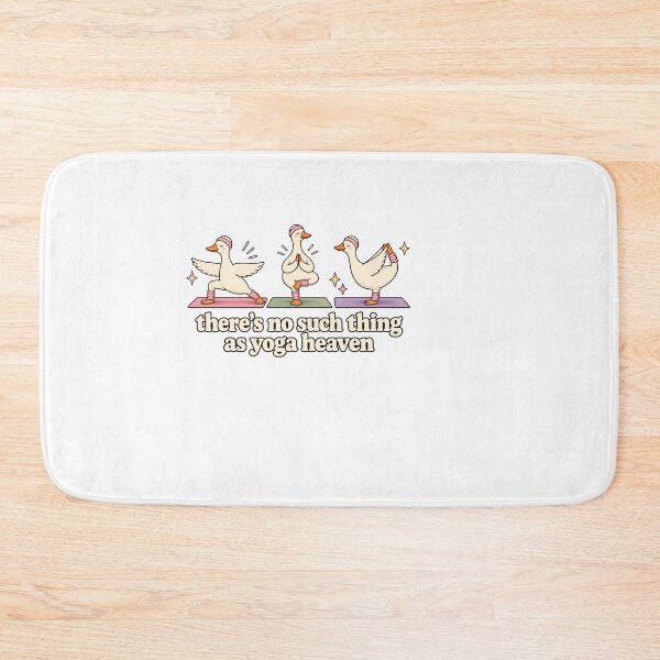 Item preview, There’s No Such Thing As Yoga Heaven Funny Goose Shirt designed and sold by LASTIQUE-dd.