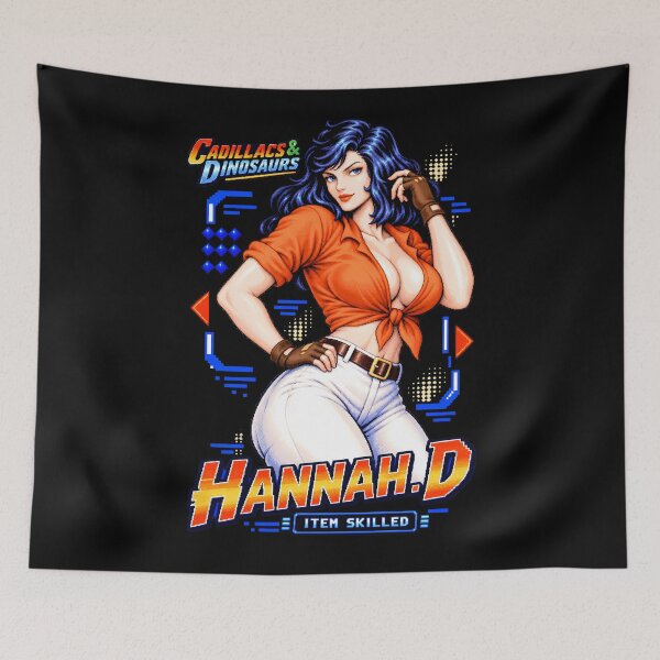 Item preview, Hannah Dundee – Cadillacs and Dinosaurs Arcade Art designed and sold by Philip-p22.