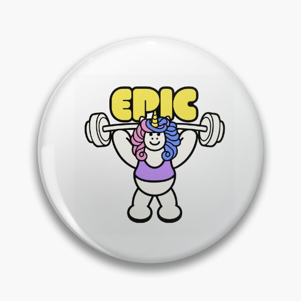 Item preview, Epic - Unicorn Lifting Weights designed and sold by BysonDesigns.