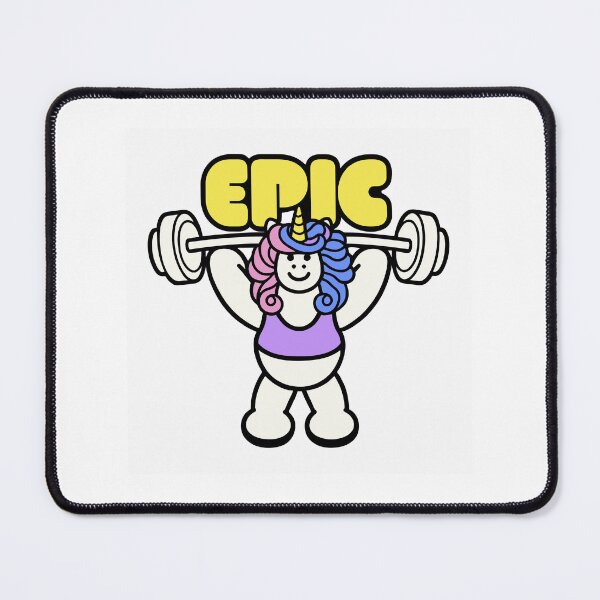 Item preview, Epic - Unicorn Lifting Weights designed and sold by BysonDesigns.