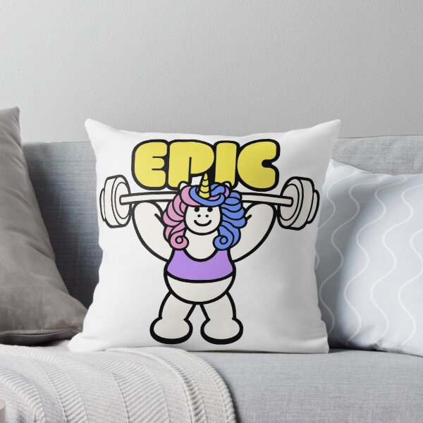Item preview, Epic - Unicorn Lifting Weights designed and sold by BysonDesigns.
