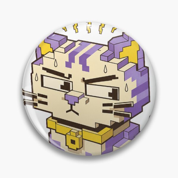Item preview, Bombastic Side Eye Voxel Cat Retro Comic Meme T-Shirt Design designed and sold by KIDEnia.