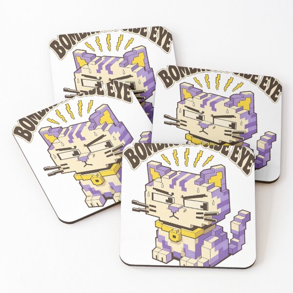 Item preview, Bombastic Side Eye Voxel Cat Retro Comic Meme T-Shirt Design designed and sold by KIDEnia.