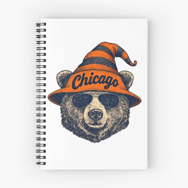 Item preview, Cool Chicago Bear Sunglasses Striped Hat Vintage Graphic designed and sold by PunPals-Art.