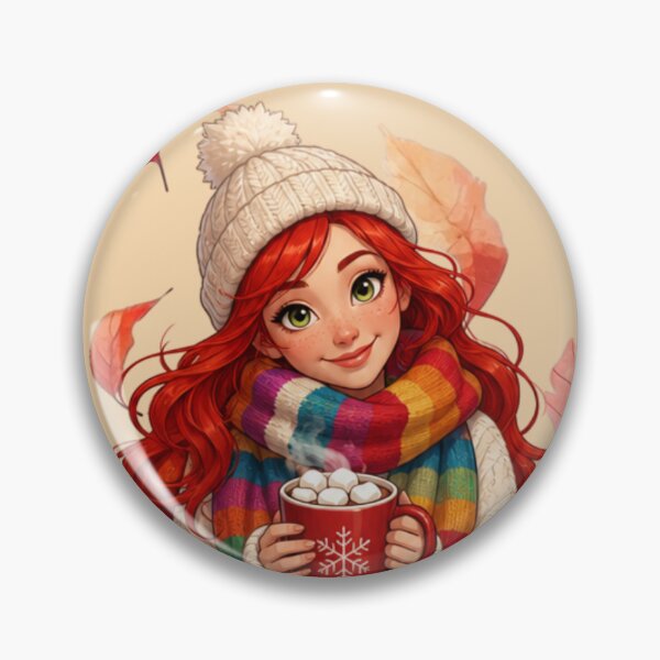 Item preview, It's Hot Cocoa Season With Fall Leaves designed and sold by cbfineart.