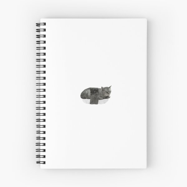 Item preview, Silly Tabby Cat Sleeping Sushi Musubi Meme designed and sold by fahiko.