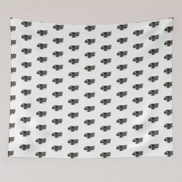Item preview, Silly Tabby Cat Sleeping Sushi Musubi Meme designed and sold by fahiko.