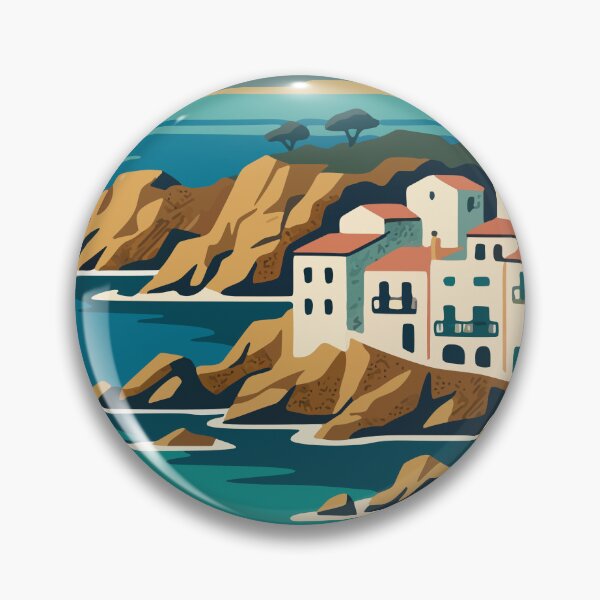 Item preview, Costa Brava Travel Badge designed and sold by JacksoonLester.