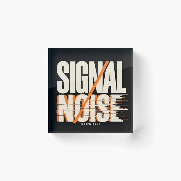 Item preview, Signal Noise Abstract Grunge Carrier Graphic designed and sold by MadeWithMS.