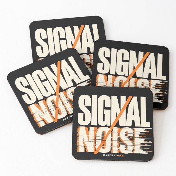 Item preview, Signal Noise Abstract Grunge Carrier Graphic designed and sold by MadeWithMS.