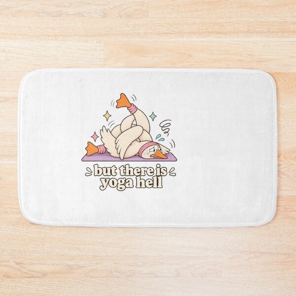 Item preview, But There Is Yoga Hell Funny Goose Yoga Shirt designed and sold by LASTIQUE-dd.
