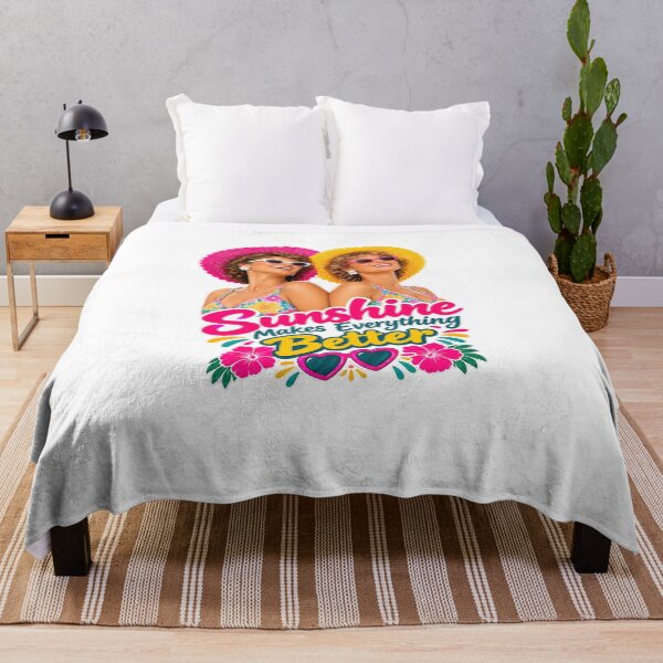 Item preview, Sunshine Makes Everything Better Cute Summer Art designed and sold by Artbysarmina.