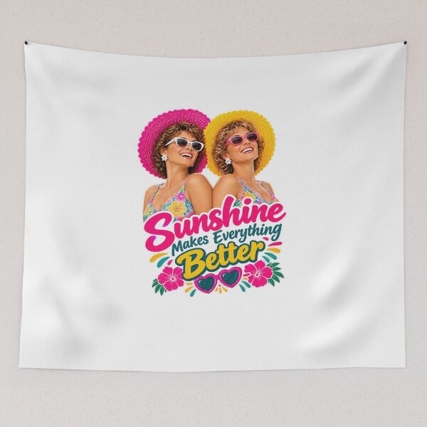 Item preview, Sunshine Makes Everything Better Cute Summer Art designed and sold by Artbysarmina.