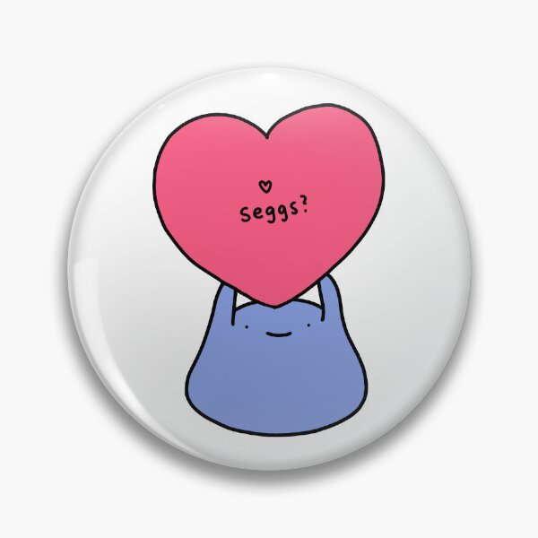 Item preview, Seggs Funny Pink Heart designed and sold by brendajmoore9.