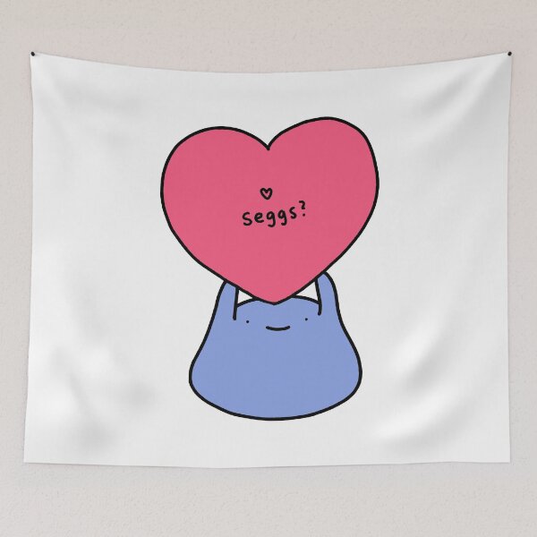 Item preview, Seggs Funny Pink Heart designed and sold by brendajmoore9.