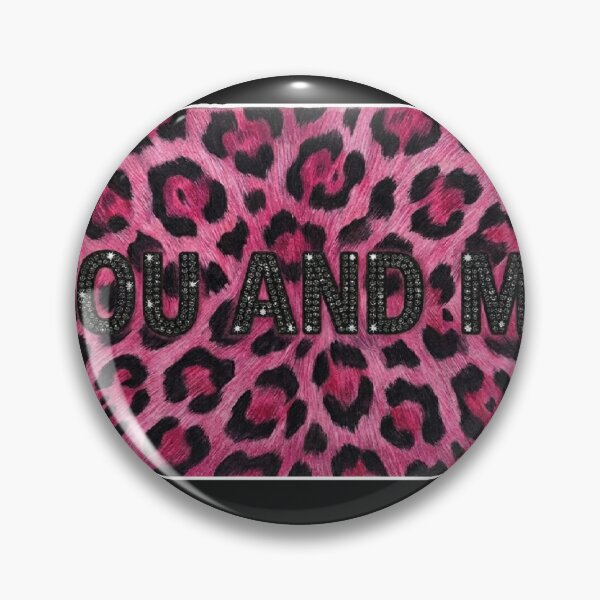 Item preview, Pink Leopard Print You and Me Rhinestone Typography designed and sold by MaRCAStro.