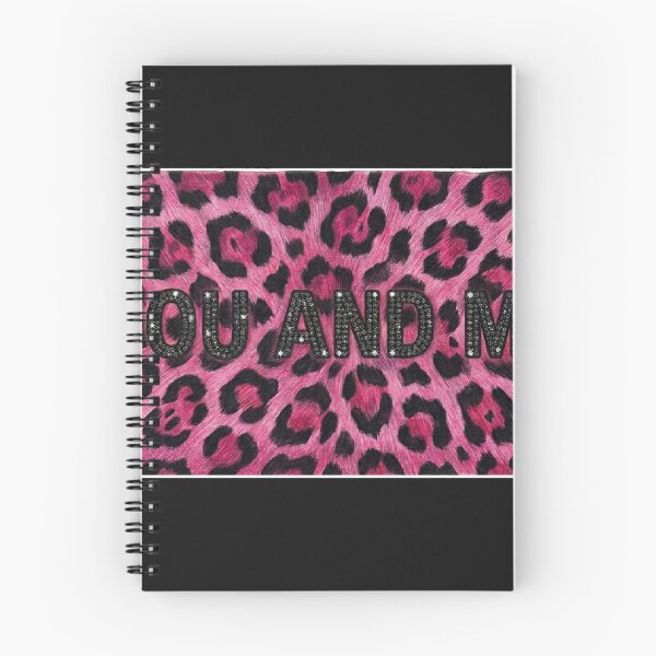 Item preview, Pink Leopard Print You and Me Rhinestone Typography designed and sold by MaRCAStro.
