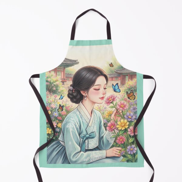 Item preview, Hanbok girl designed and sold by nammonartstudio.