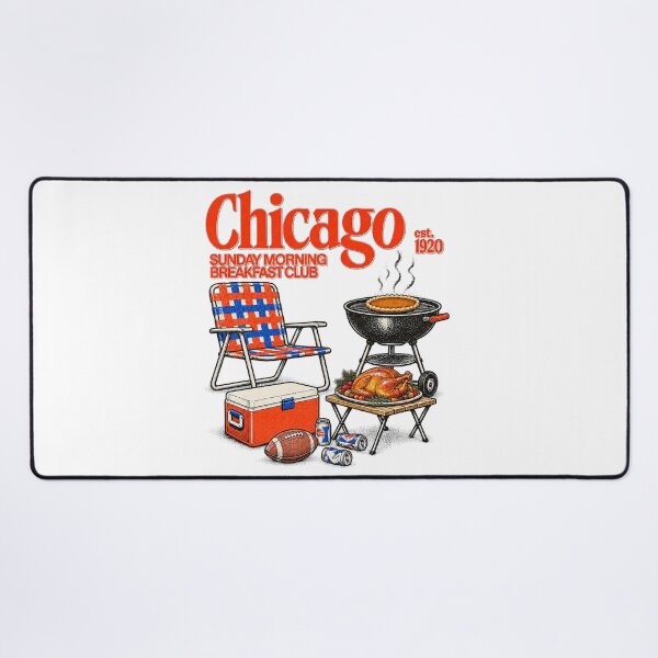 Item preview, Chicago Sunday Morning Breakfast Club Est 1920 Retro Tailgate designed and sold by PunPals-Art.