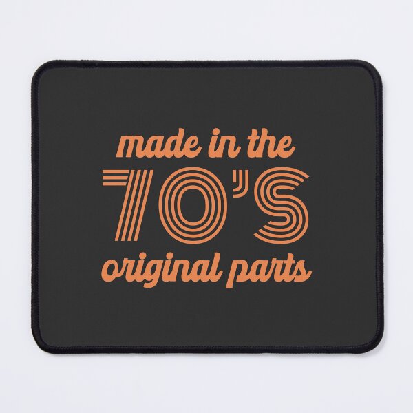 Item preview, Made in the 70s Original Parts Vintage 1970s Birthday Retro Gift #1 designed and sold by SalahBlt.