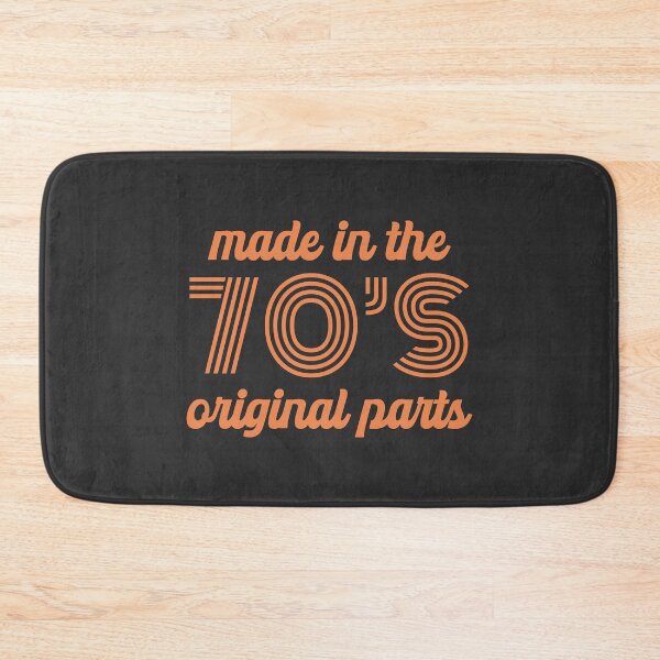 Item preview, Made in the 70s Original Parts Vintage 1970s Birthday Retro Gift #1 designed and sold by SalahBlt.