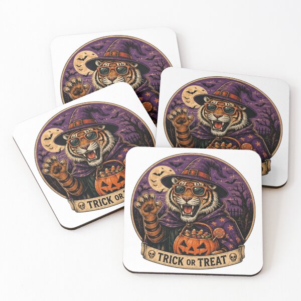 Item preview, Tigre misterioso y feroz listo para Halloween designed and sold by JonysCreativeDesigns.
