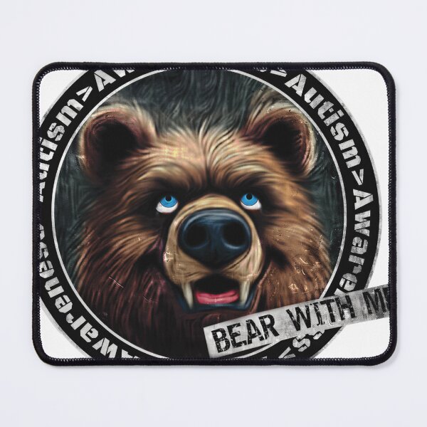Item preview, Bear With Me - Autism Awareness designed and sold by Born-to-Storm.