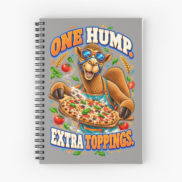 Item preview, One Hump. Extra Toppings – Funny Lifestyle, Food and Pets T-Shirt – Funny Camel T-Shirt Animal Graphic Camel T-Shirt designed and sold by Camel & Quirk.
