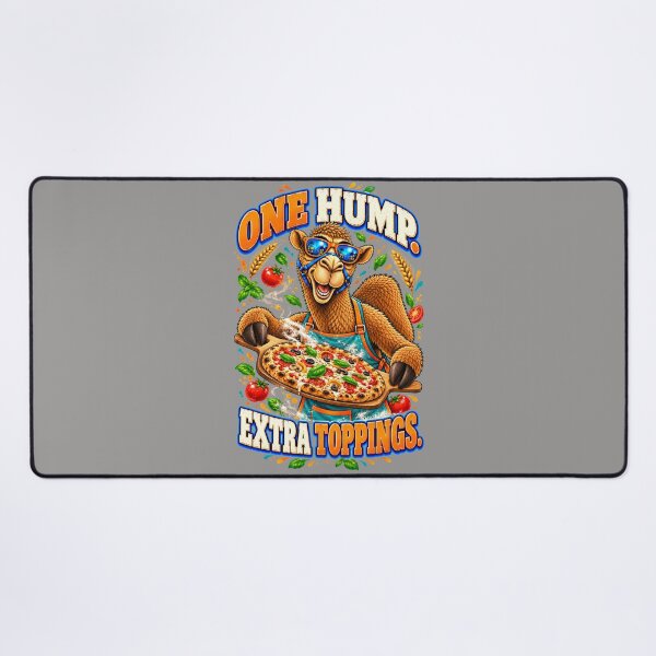 Item preview, One Hump. Extra Toppings – Funny Lifestyle, Food and Pets T-Shirt – Funny Camel T-Shirt Animal Graphic Camel T-Shirt designed and sold by Camel & Quirk.