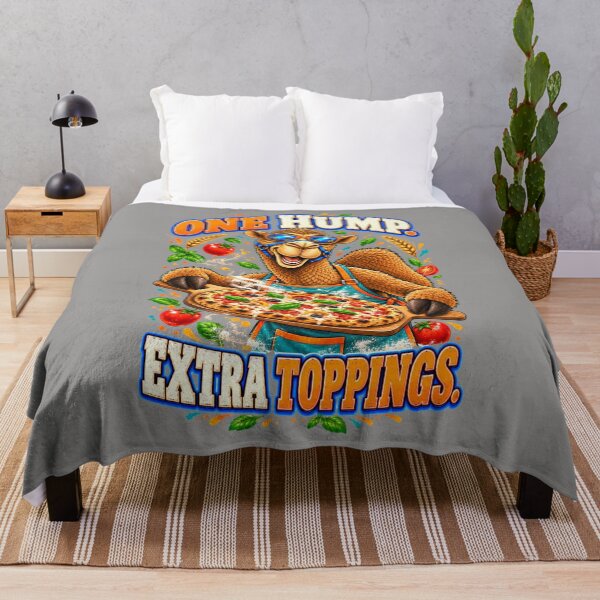 Item preview, One Hump. Extra Toppings – Funny Lifestyle, Food and Pets T-Shirt – Funny Camel T-Shirt Animal Graphic Camel T-Shirt designed and sold by Camel & Quirk.