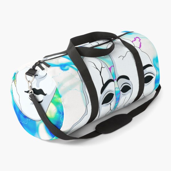 Item preview, Broken Masks – Glitch Aesthetic Cracked Face Art designed and sold by GoldenSparkleShop.