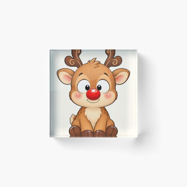 Item preview, Kawaii Baby Reindeer Christmas designed and sold by Pure Craft.
