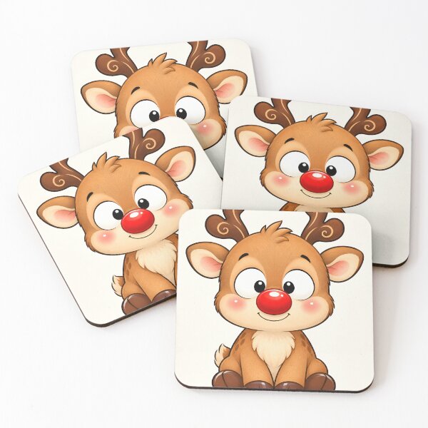 Item preview, Kawaii Baby Reindeer Christmas designed and sold by Pure Craft.