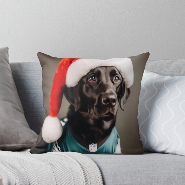 Item preview, Eagles Black Lab Christmas designed and sold by PhillySportz.