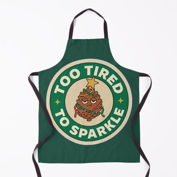 Item preview, Too Tired To Sparkle Funny Pinecone Badge designed and sold by DripCultureLab.