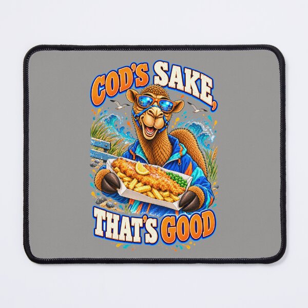 Item preview, Fish & Chips Camel – Funny Lifestyle, Food and Pets T-Shirt – Funny Camel T-Shirt Animal Graphic Camel T-Shirt designed and sold by Camel & Quirk.