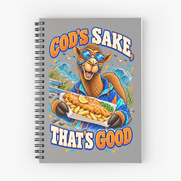Item preview, Fish & Chips Camel – Funny Lifestyle, Food and Pets T-Shirt – Funny Camel T-Shirt Animal Graphic Camel T-Shirt designed and sold by Camel & Quirk.