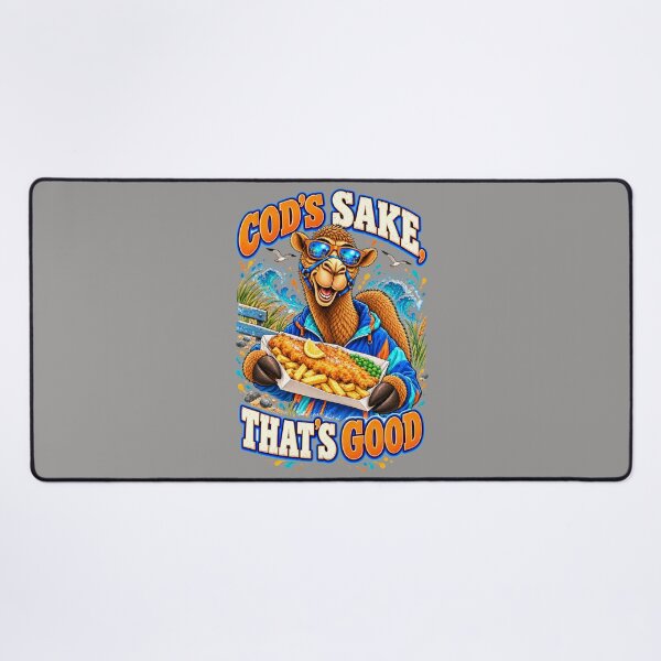 Item preview, Fish & Chips Camel – Funny Lifestyle, Food and Pets T-Shirt – Funny Camel T-Shirt Animal Graphic Camel T-Shirt designed and sold by Camel & Quirk.